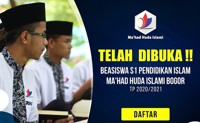 Program Beasiswa S1 Pendidikan Islam TA 2020/2021