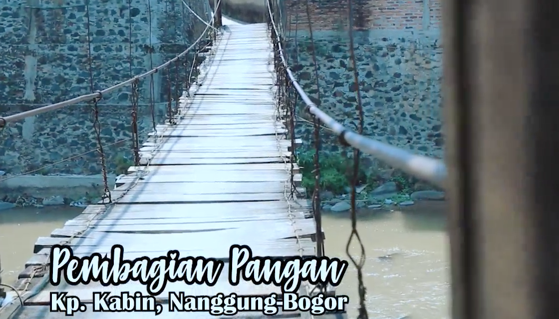 Tebar Bantuan Paket Pangan di Kampung Kabin – Bogor